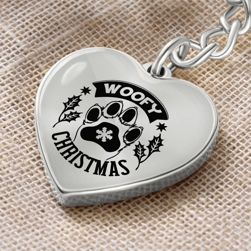 Whoofy Pet Lover Curb Keychain