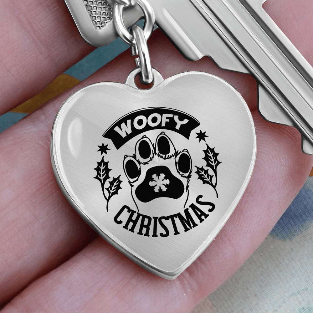 Whoofy Pet Lover Curb Keychain