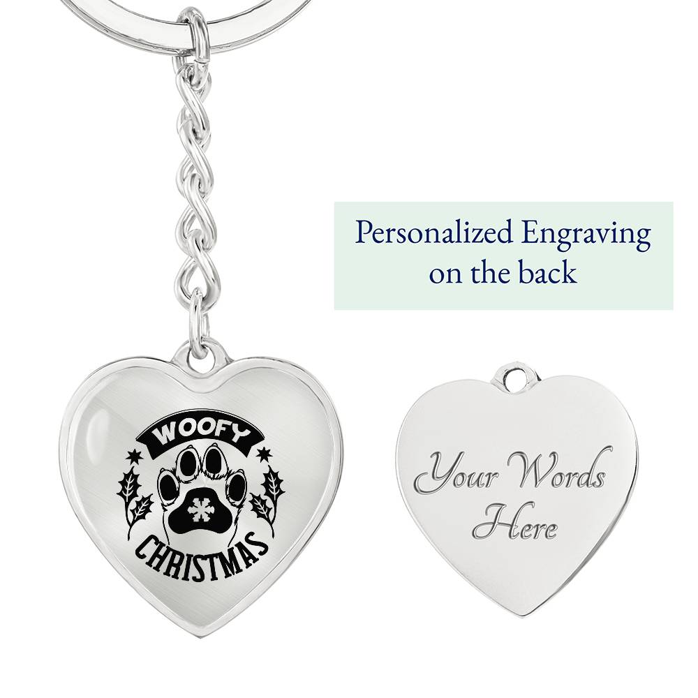 Whoofy Pet Lover Curb Keychain