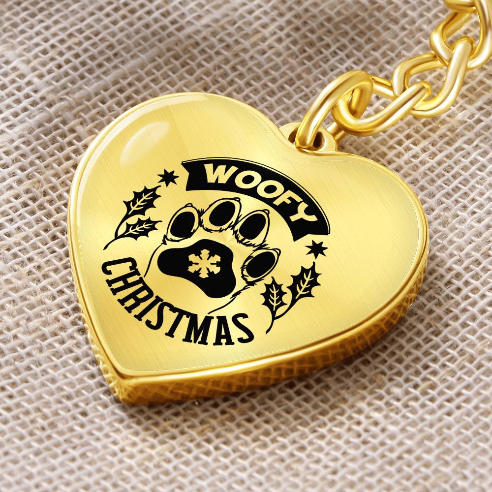 Whoofy Pet Lover Curb Keychain