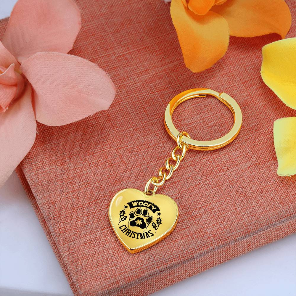 Whoofy Pet Lover Curb Keychain
