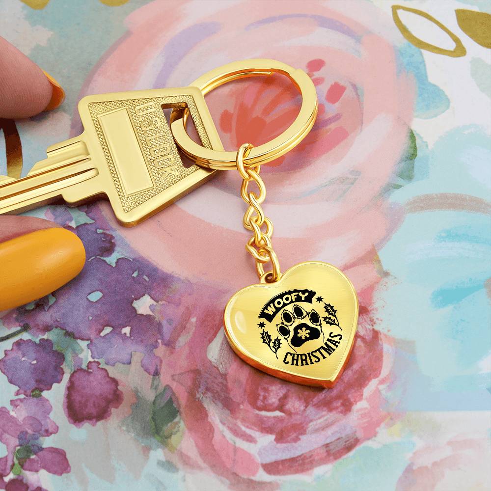 Whoofy Pet Lover Curb Keychain