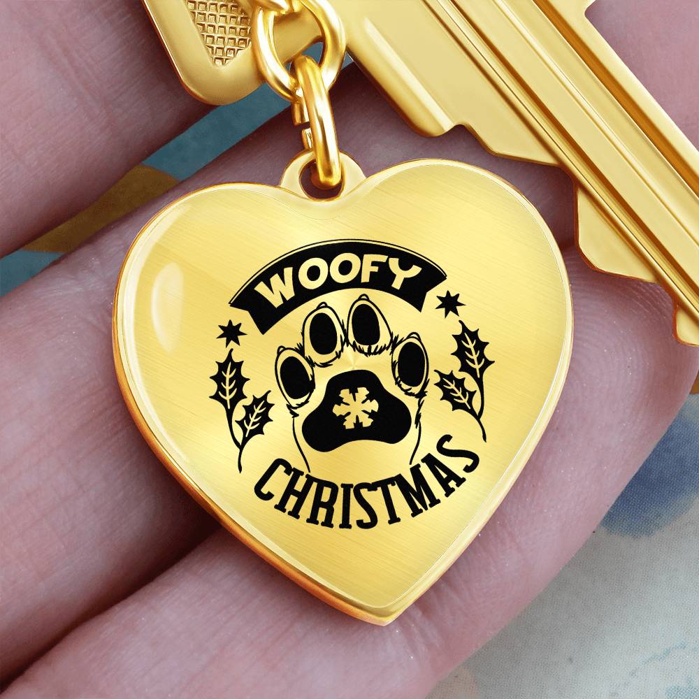 Whoofy Pet Lover Curb Keychain