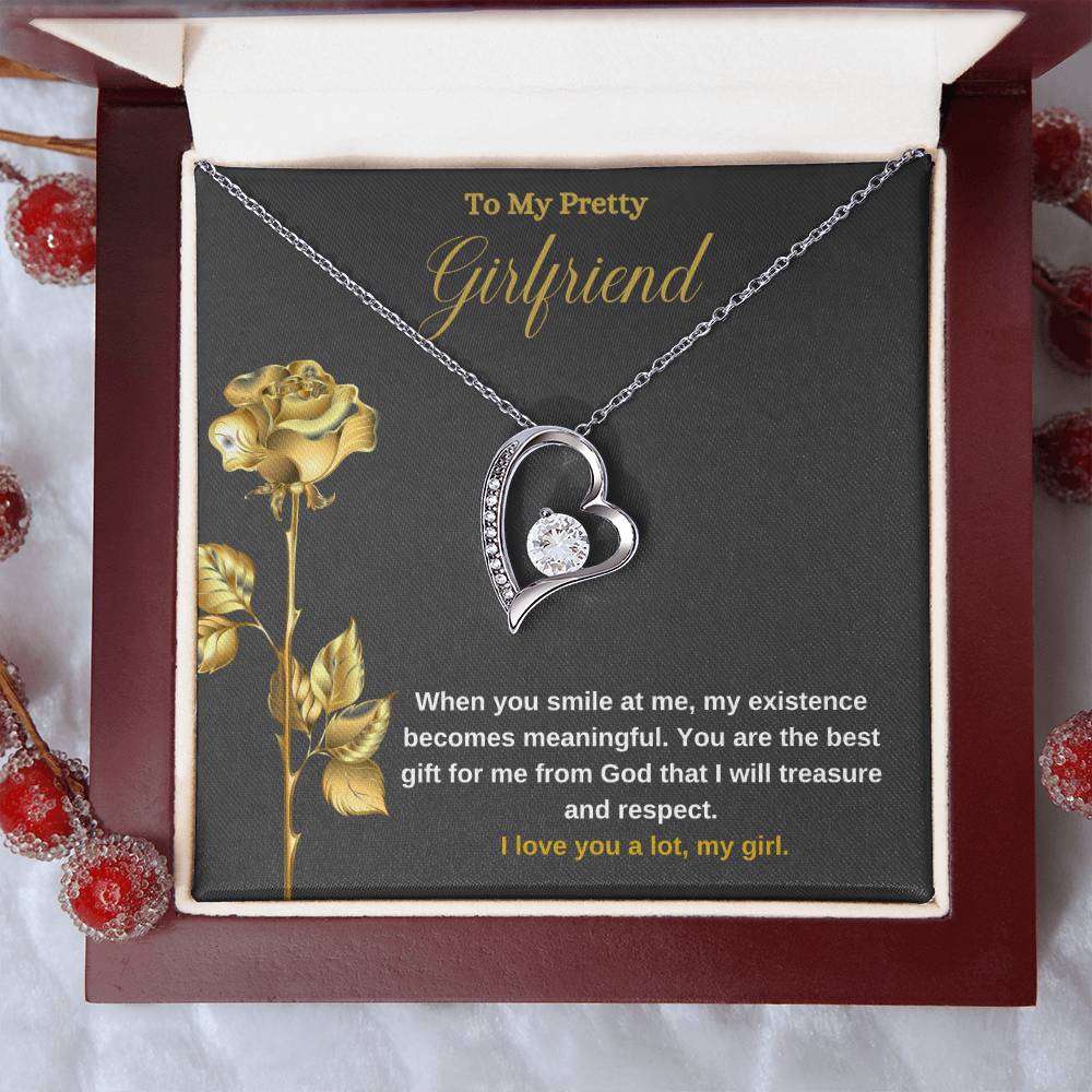 To My Pretty Girlfriend | You Are The Best Gift | Jewelry Necklace