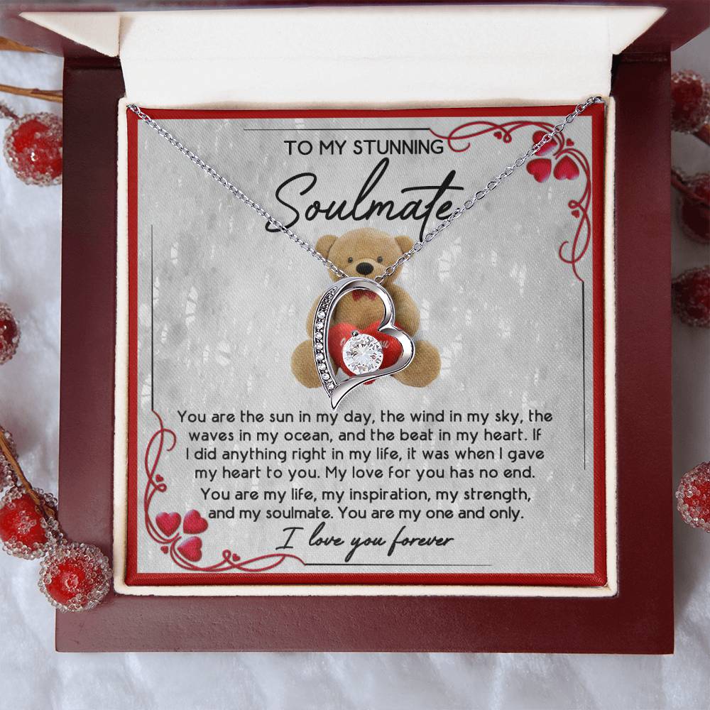 My Stunning Soulmate - Gift for Valentine's Day - Forever Love Necklace