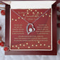 To My Incredible Other Half - Gift for Valentine's Day - Forever Love Necklace