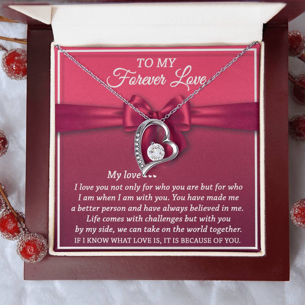 Soulmate Believed In Me - Gift for Valentine's Day - Forever Love Necklace