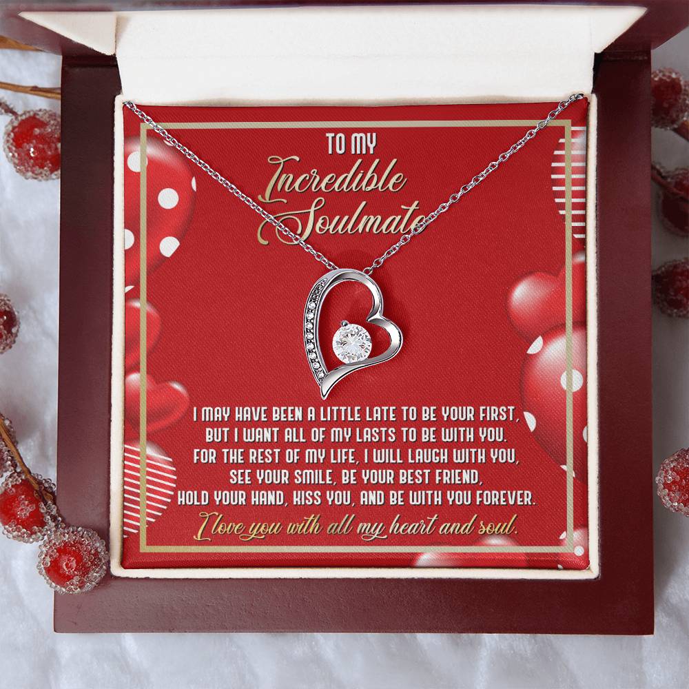 Soulmate Be With You - Gift for Valentine's Day - Forever Love Necklace
