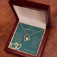 To My Beautiful Wife | I'm Glad You Are My Wife | Jewelry Necklace
