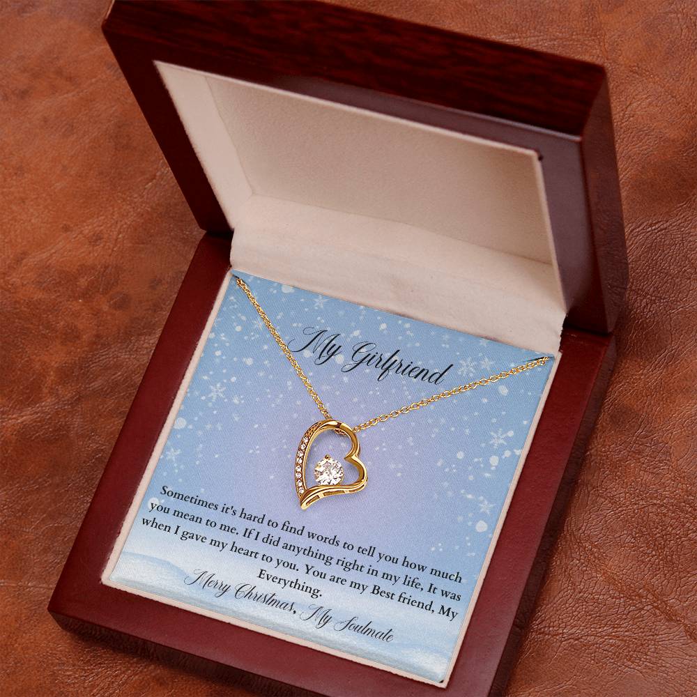 My Girlfriend | Merry Christmas | Pendant Necklace
