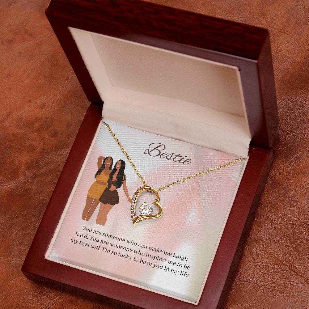 My Bestie | You Are Someone Who Inspires Me | Pendant Necklace