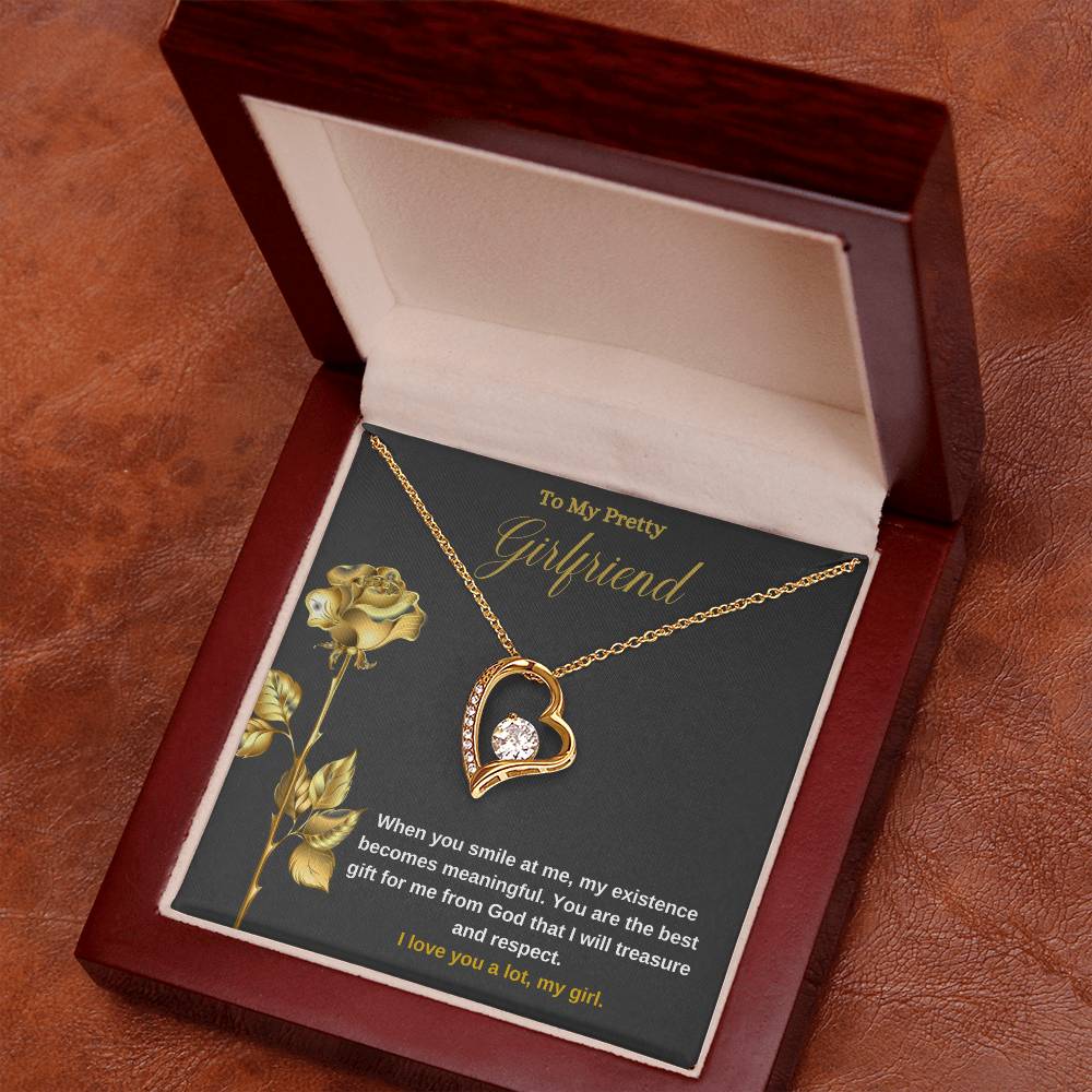To My Pretty Girlfriend | You Are The Best Gift | Jewelry Necklace