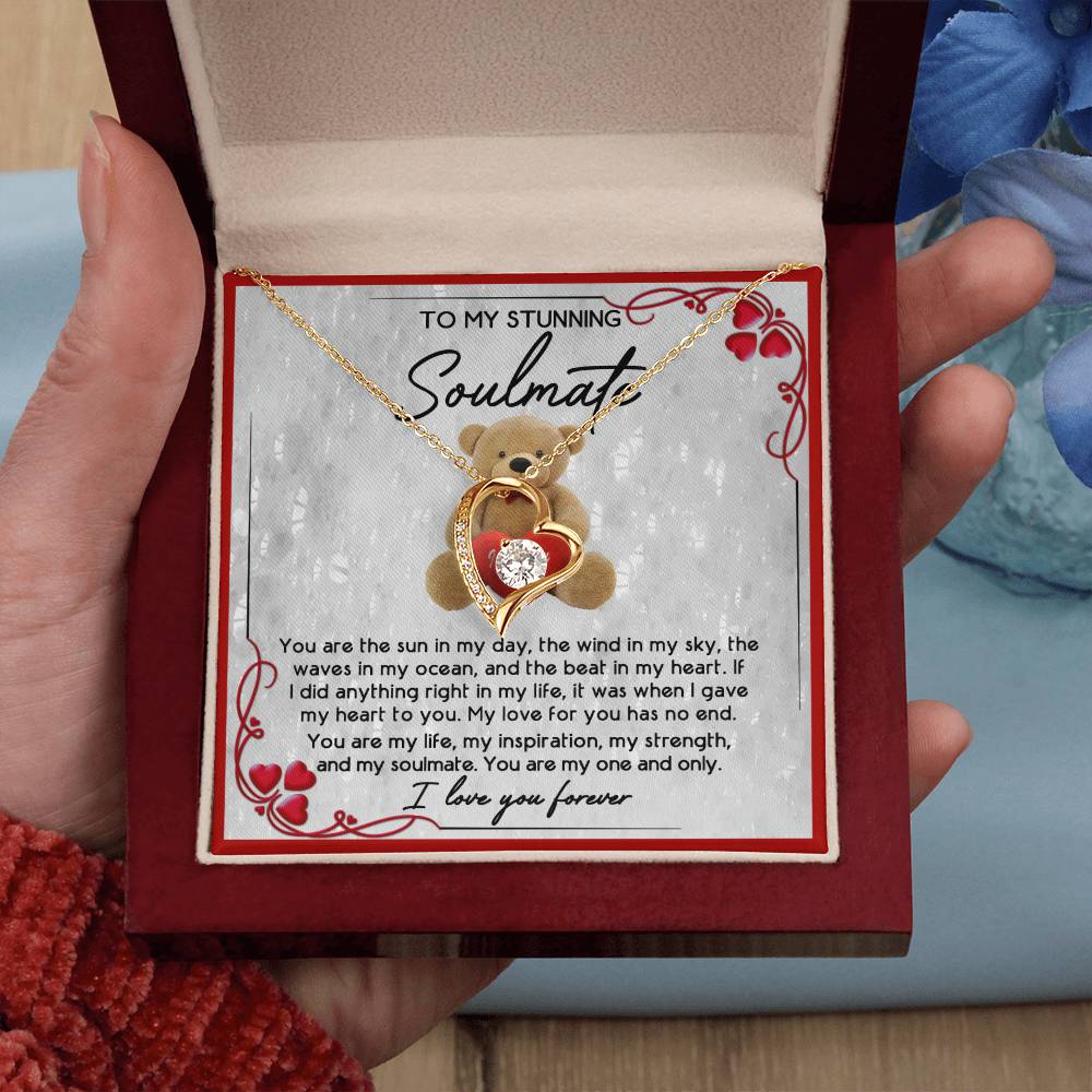 My Stunning Soulmate - Gift for Valentine's Day - Forever Love Necklace