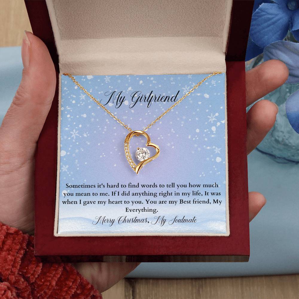 My Girlfriend | Merry Christmas | Pendant Necklace