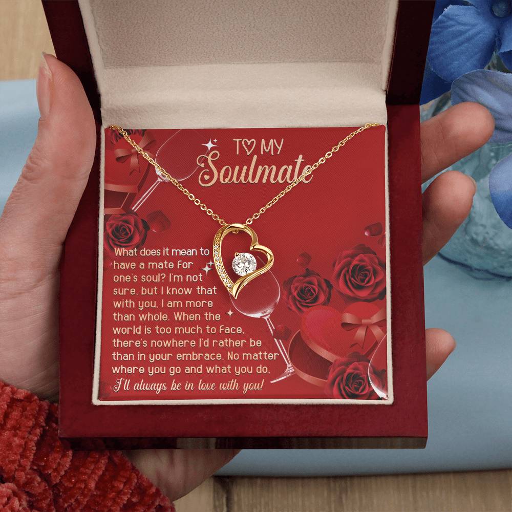 Soulmate In Your Embrace - Gift for Valentine's Day - Forever Love Necklace