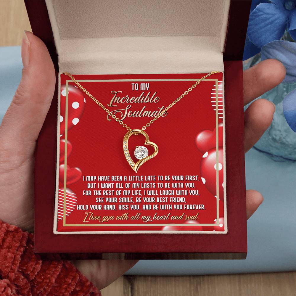 Soulmate Be With You - Gift for Valentine's Day - Forever Love Necklace