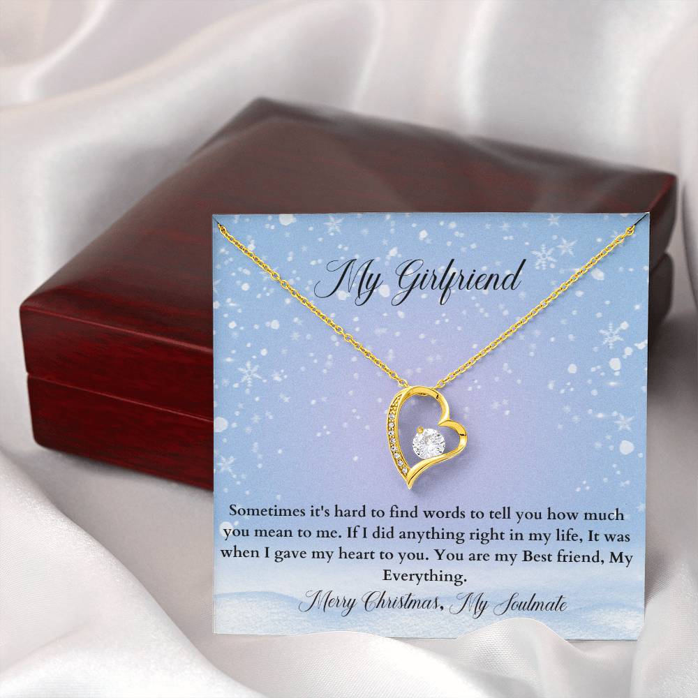 My Girlfriend | Merry Christmas | Pendant Necklace