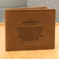 My Stepson | You Mean A Lot To Me | Leather Wallet