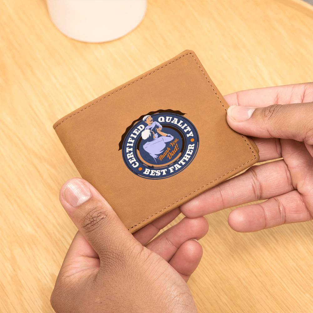 Best Father | Leather Wallet Gift