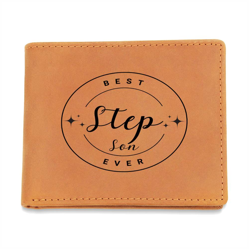 Best Stepson Ever | Leather Wallet
