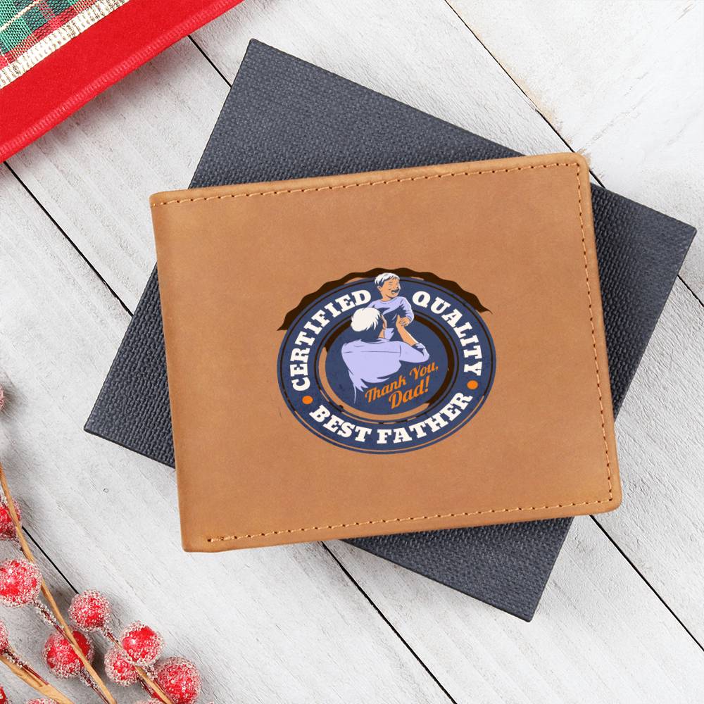 Best Father | Leather Wallet Gift