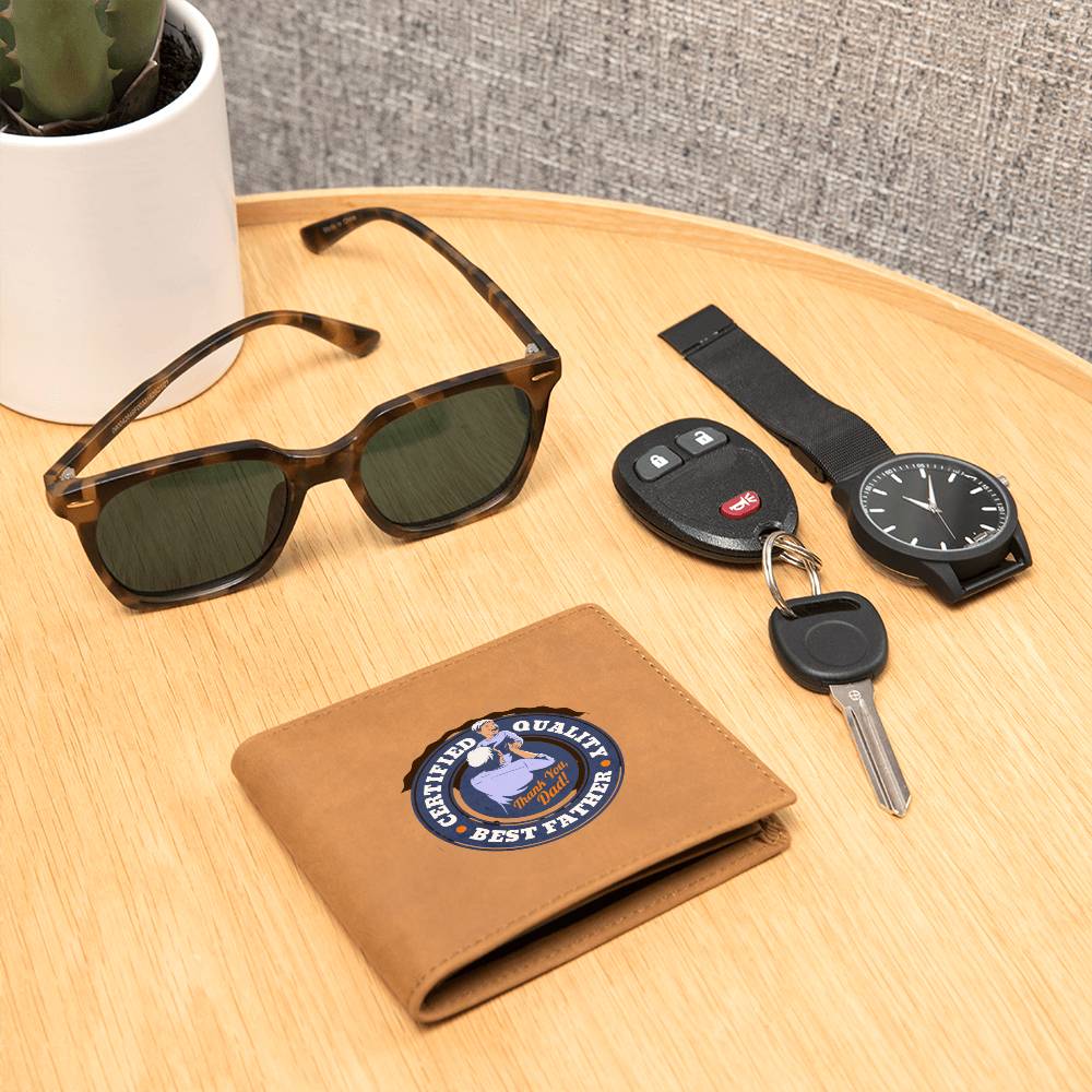 Best Father | Leather Wallet Gift