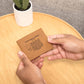 To My Gorgeous Husband | I Promise That I Will Be By Your Side | Leather Wallet