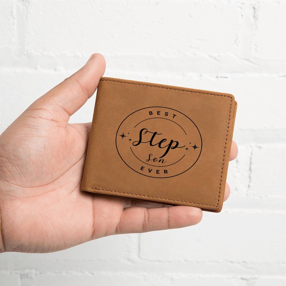 Best Stepson Ever | Leather Wallet