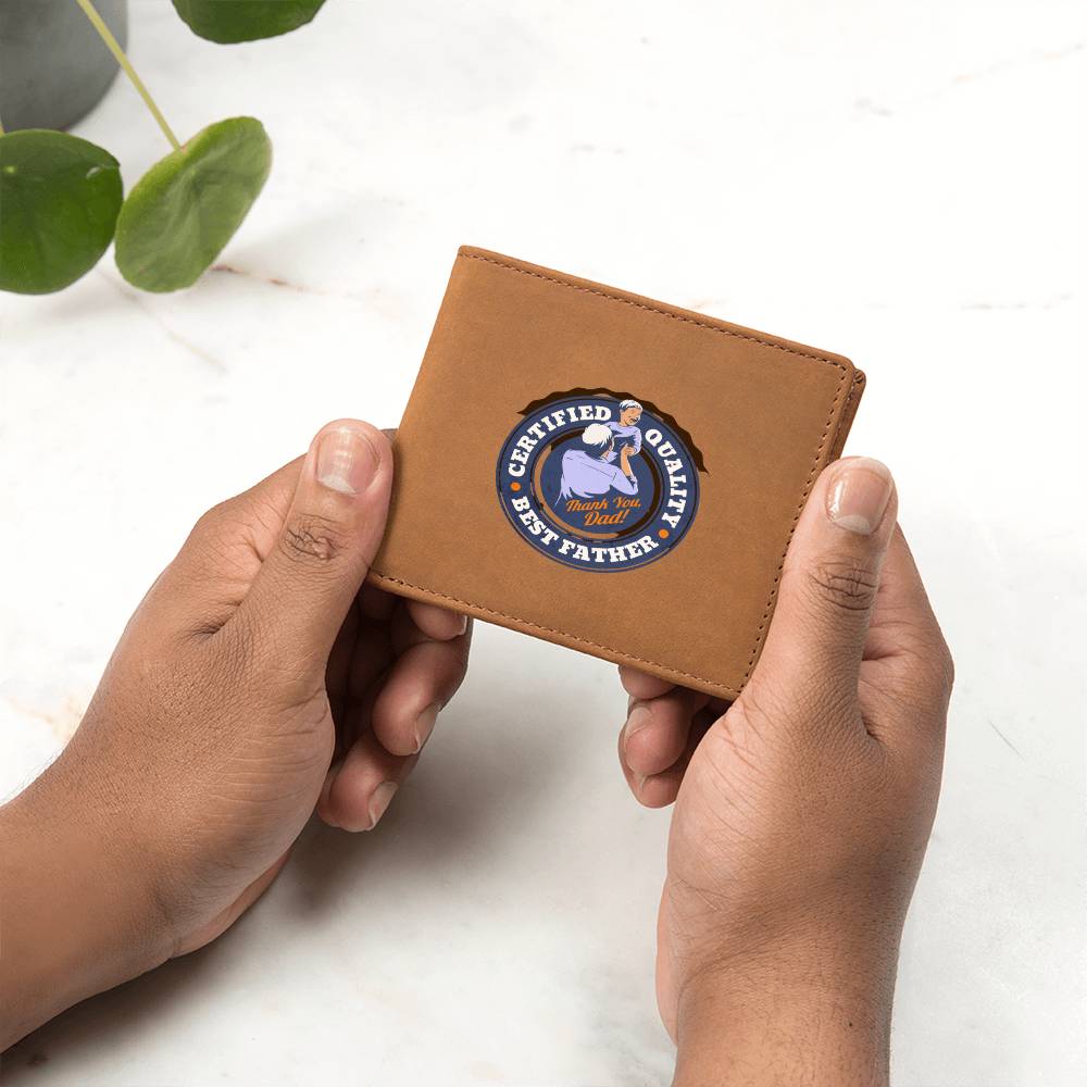 Best Father | Leather Wallet Gift