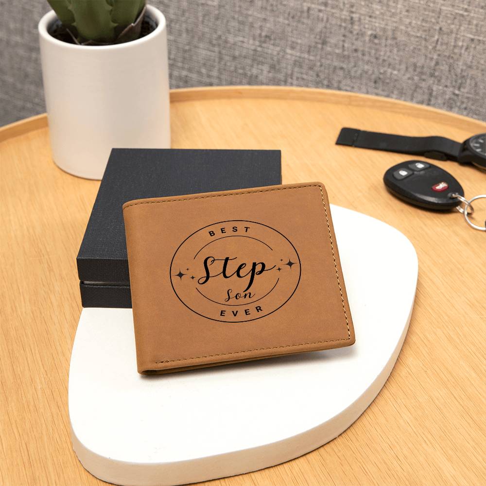 Best Stepson Ever | Leather Wallet