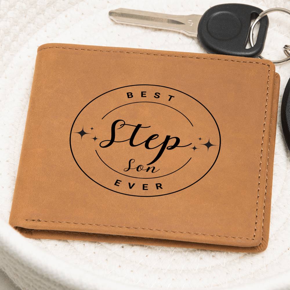 Best Stepson Ever | Leather Wallet