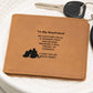 To My Boyfriend | I Love You So Much | Leather Wallet