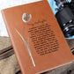To My Stepdaughter | I Promise To Cherish You | Journal Gift