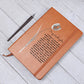 To My Stepdaughter | I Promise To Cherish You | Journal Gift