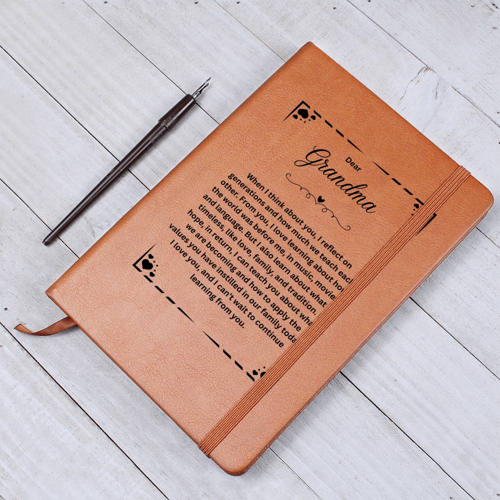 To My Grandma | I Love You | Graphics Journal Gift