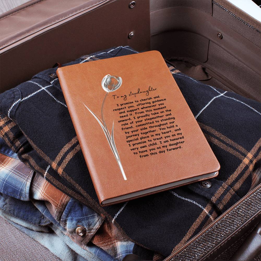 To My Stepdaughter | I Promise To Cherish You | Journal Gift