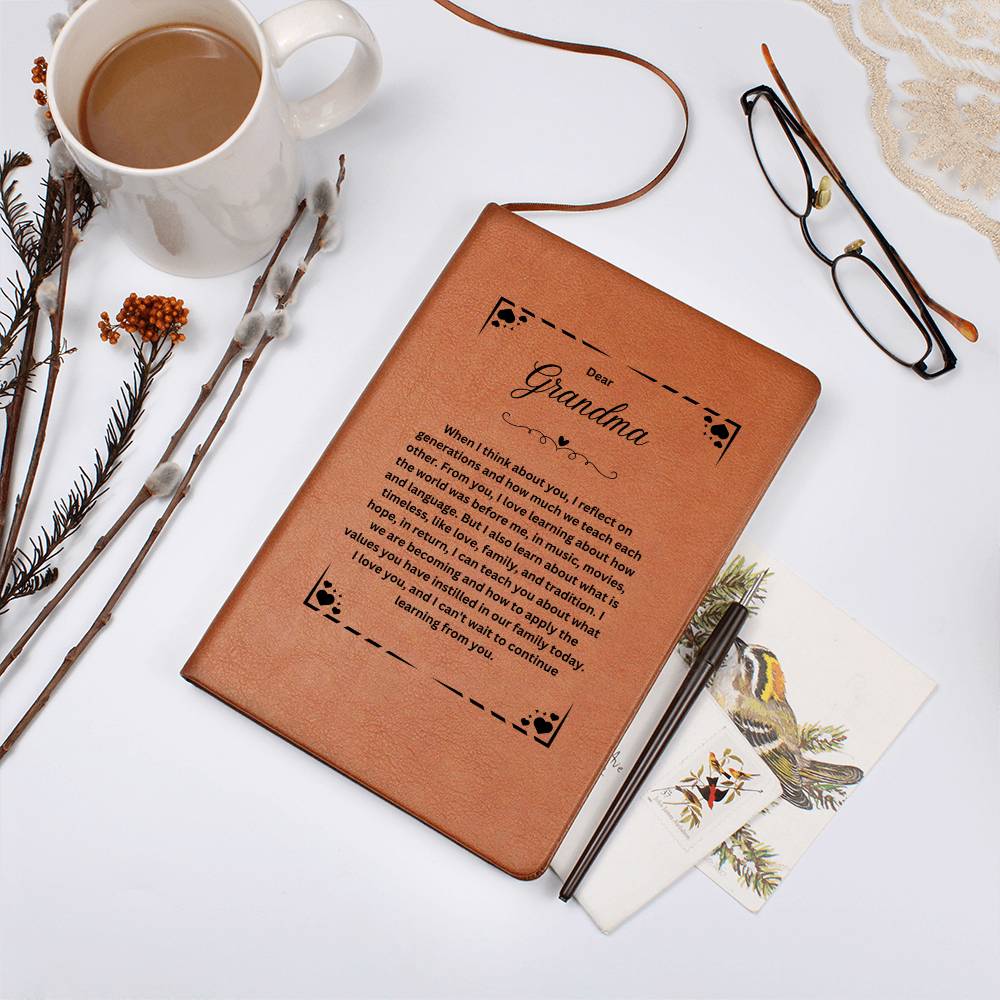 To My Grandma | I Love You | Graphics Journal Gift