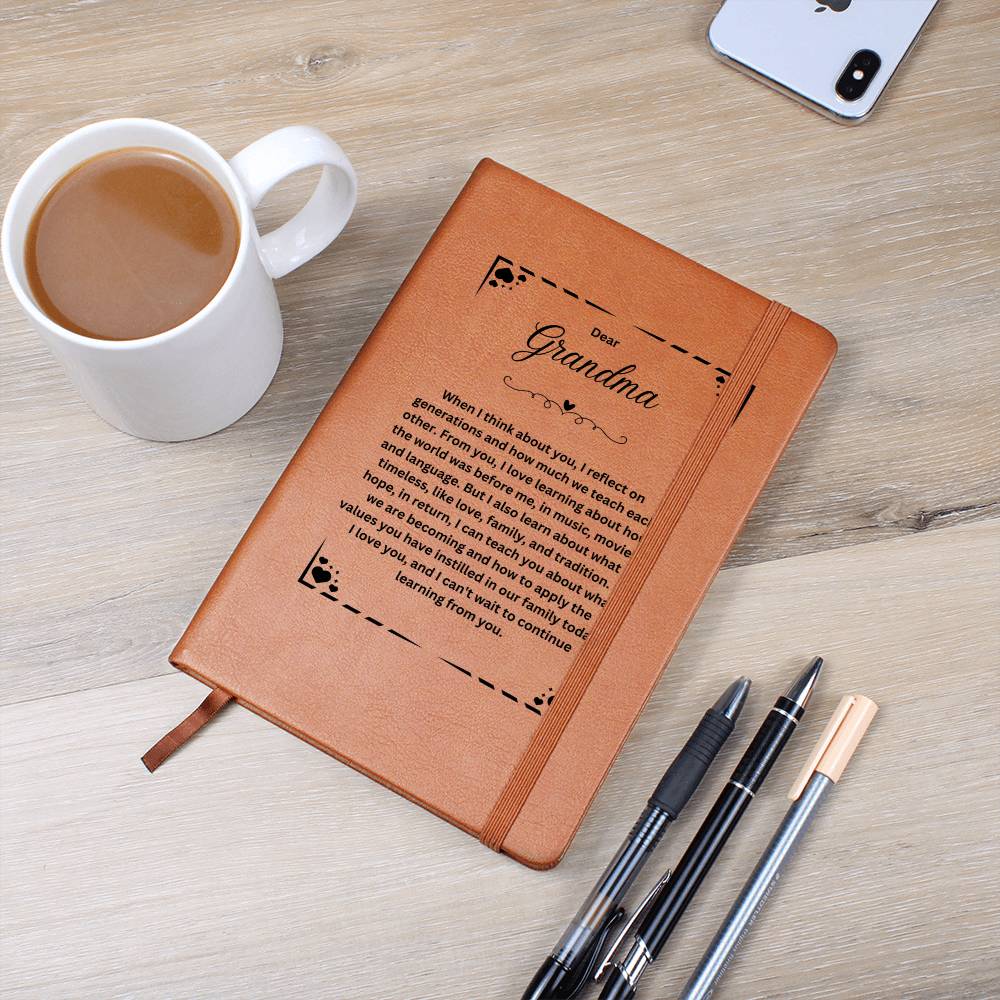To My Grandma | I Love You | Graphics Journal Gift