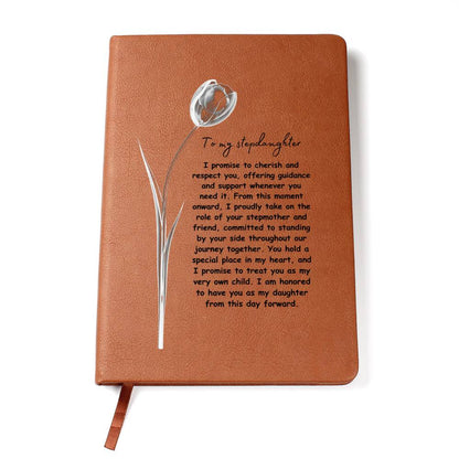To My Stepdaughter | I Promise To Cherish You | Journal Gift