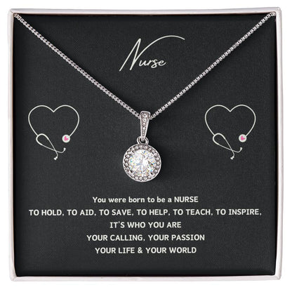 Nurse | You Were Born To Be A Nurse | Professional Pendant Necklace