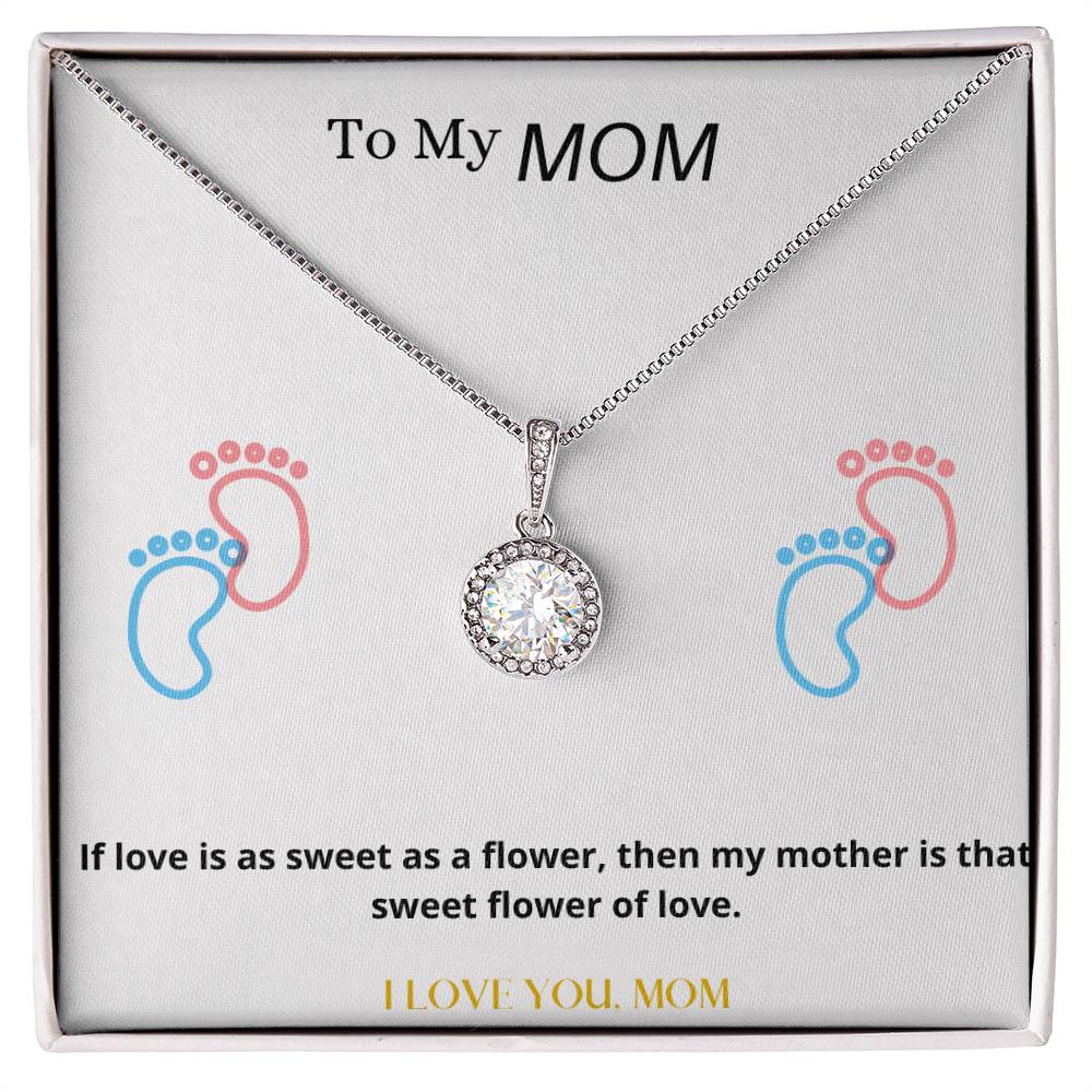 To My Mom | I Love You Mom | Pendant Necklace
