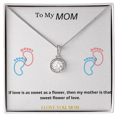 To My Mom | I Love You Mom | Pendant Necklace