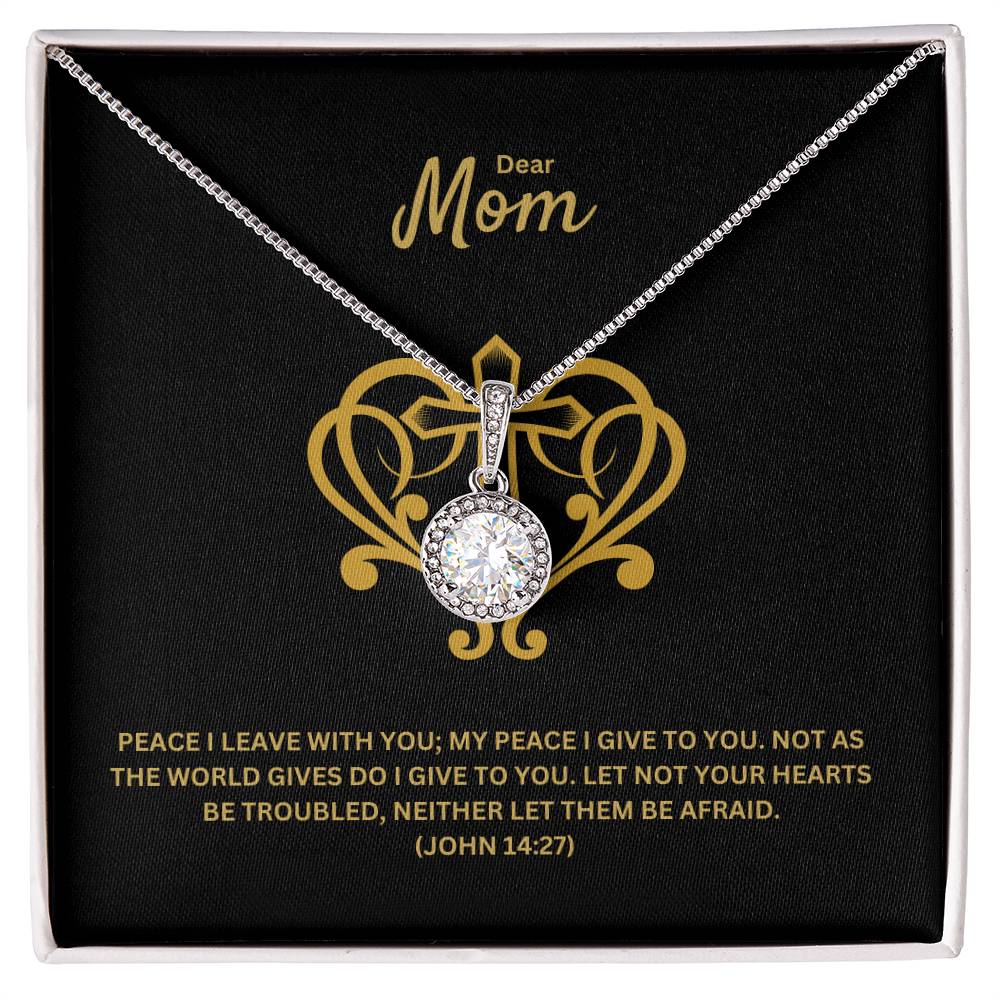 Dear Mom | Bible Verse Faith Necklace