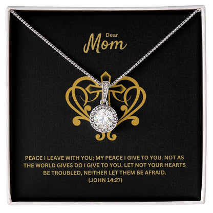 Dear Mom | Bible Verse Faith Necklace