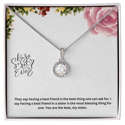 Best Sister Ever | You Are The Best | Pendant Necklace