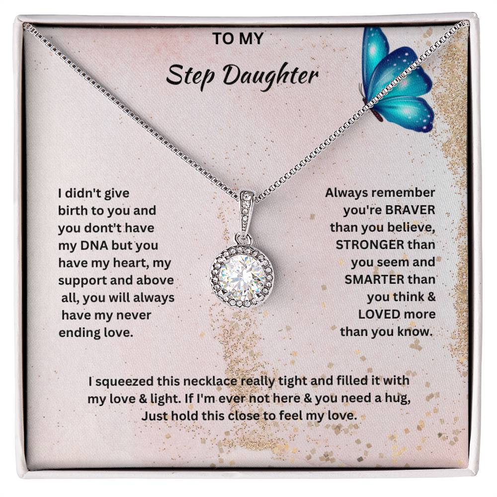 To My Step Daughter | Jewelry Pendant Necklace