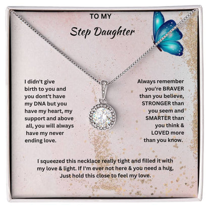 To My Step Daughter | Jewelry Pendant Necklace