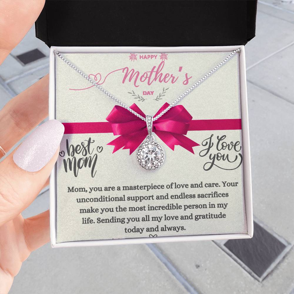 Happy Mother's Day | You Are A Masterpiece Of Love | Pendant Necklace