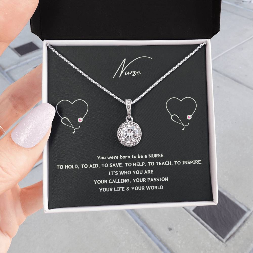 Nurse | You Were Born To Be A Nurse | Professional Pendant Necklace