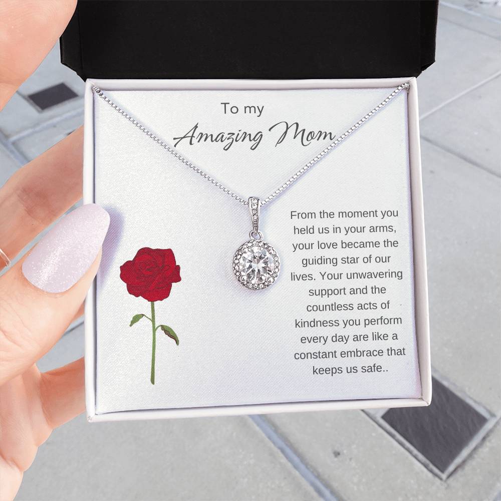 To My Amazing Mom | Pendant Jewelry Necklace